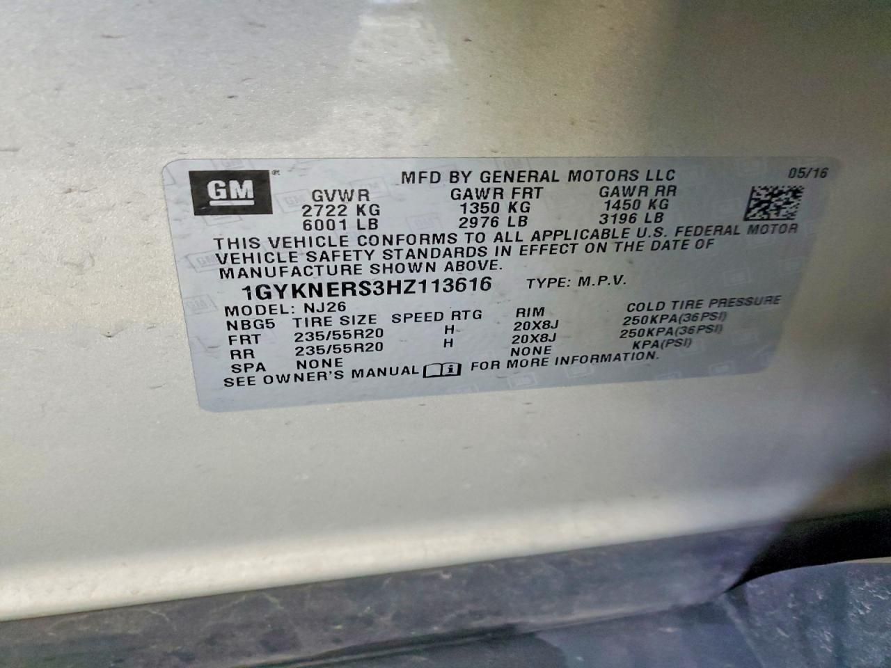 2017 Cadillac XT5 Premium Luxury