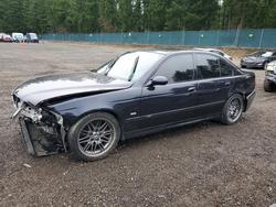 Salvage cars for sale from Copart Graham, WA: 2002 BMW M5