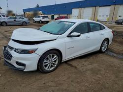 2016 Chevrolet Malibu lt en venta en Woodhaven, MI