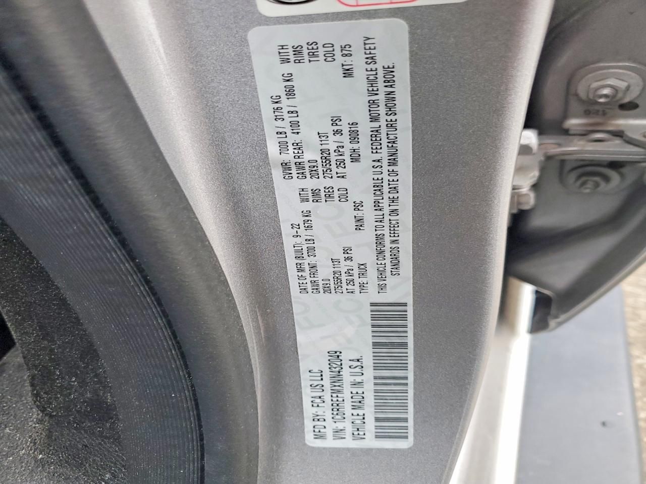 2022 Dodge Ram 1500 big Horn/lone Star