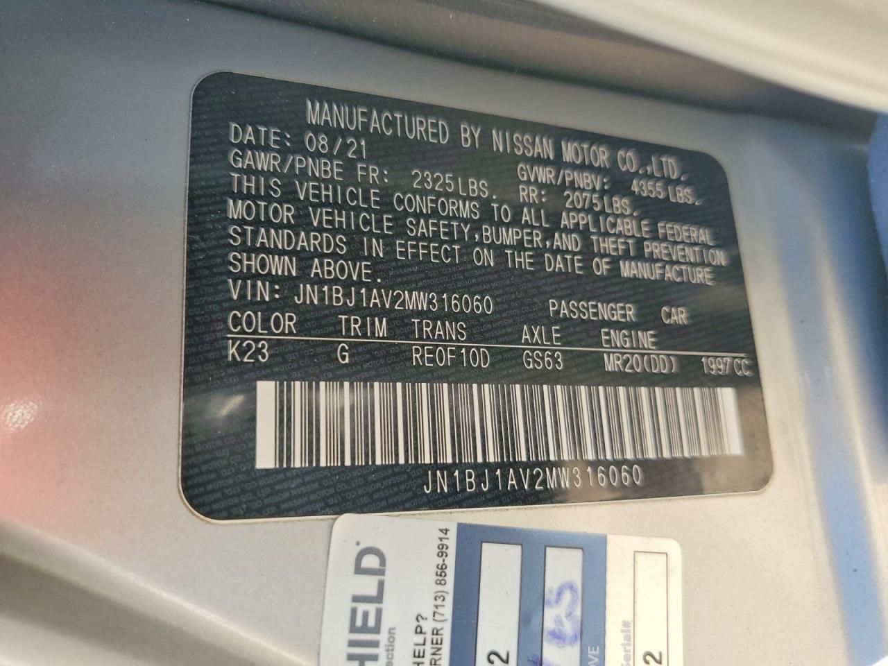 2021 Nissan Rogue Sport s