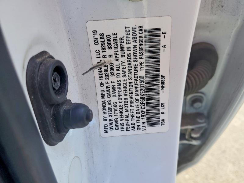 2019 Honda Civic lx