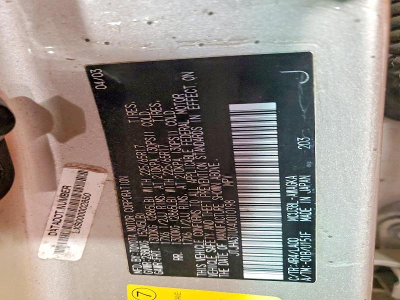 2004 Lexus Rx 330 Base