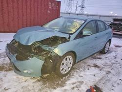 Salvage cars for sale from Copart Elgin, IL: 2012 Ford Focus se