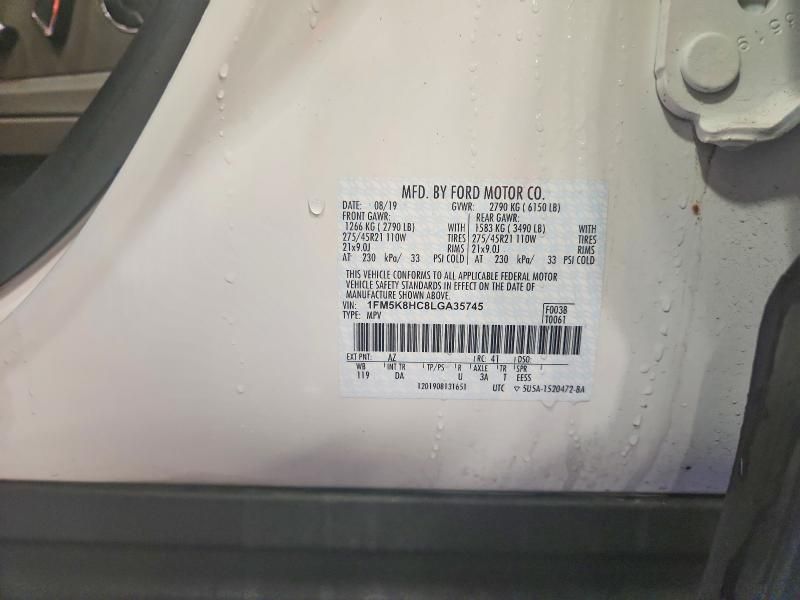 2020 Ford Explorer Platinum