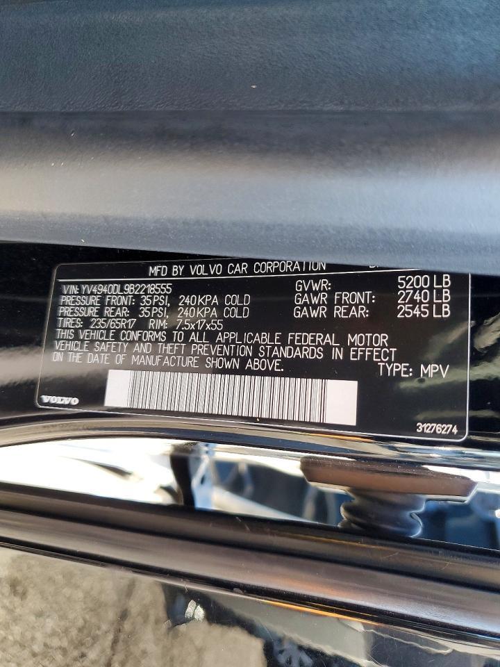 2011 Volvo Xc60 3.2