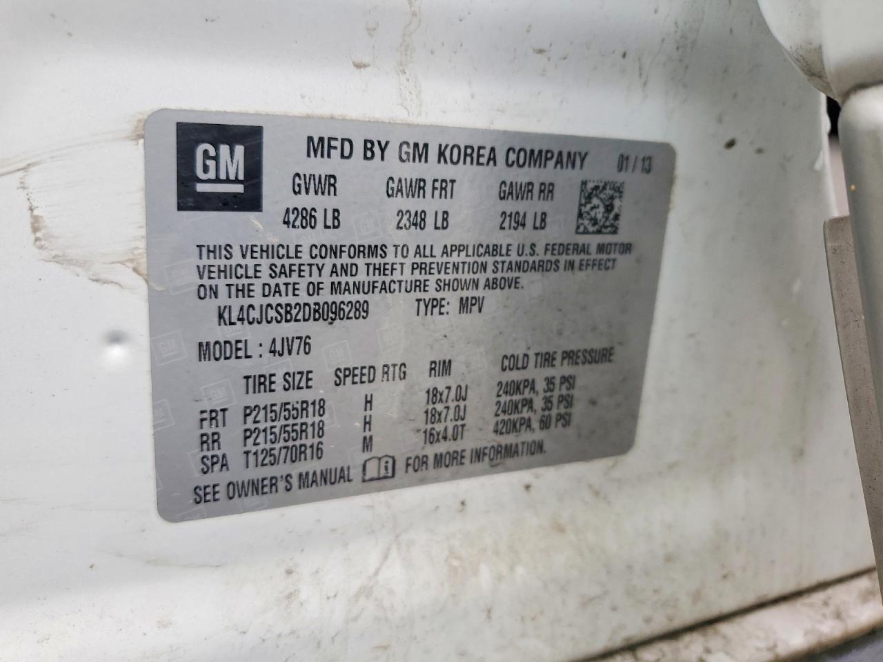 2013 Buick Encore