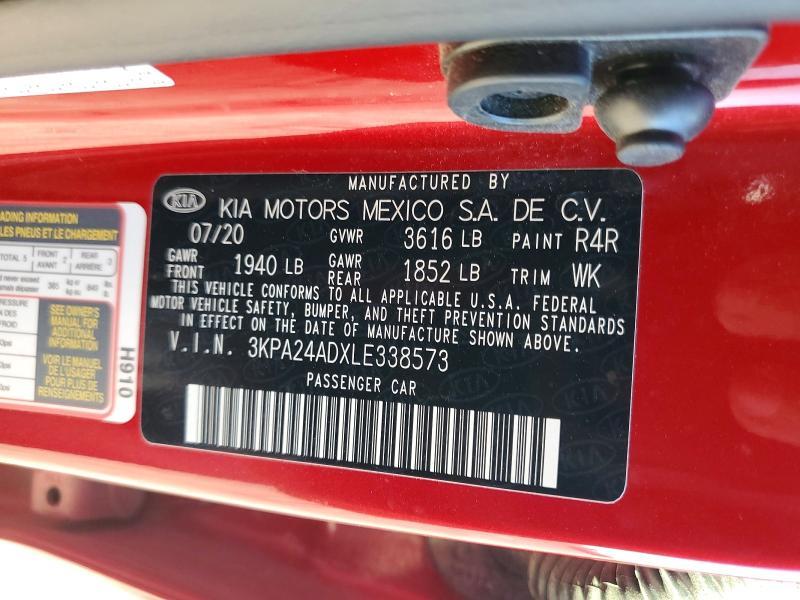 2020 KIA Rio lx