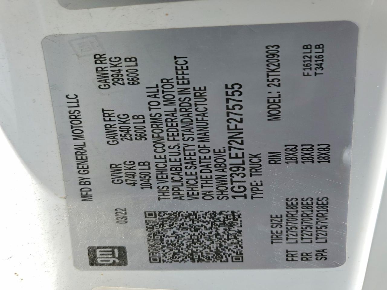 2022 GMC Sierra K2500 Heavy Duty