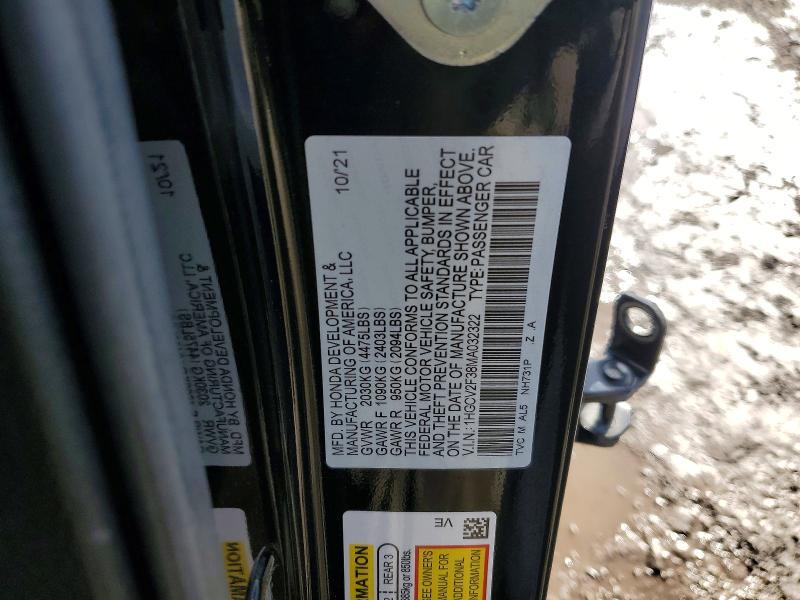 2021 Honda Accord Sport