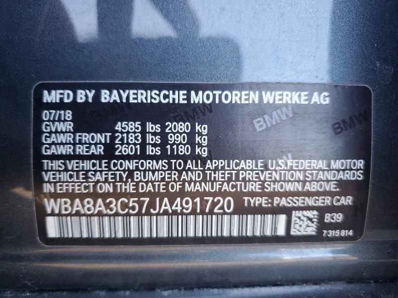 2018 BMW 320 xi