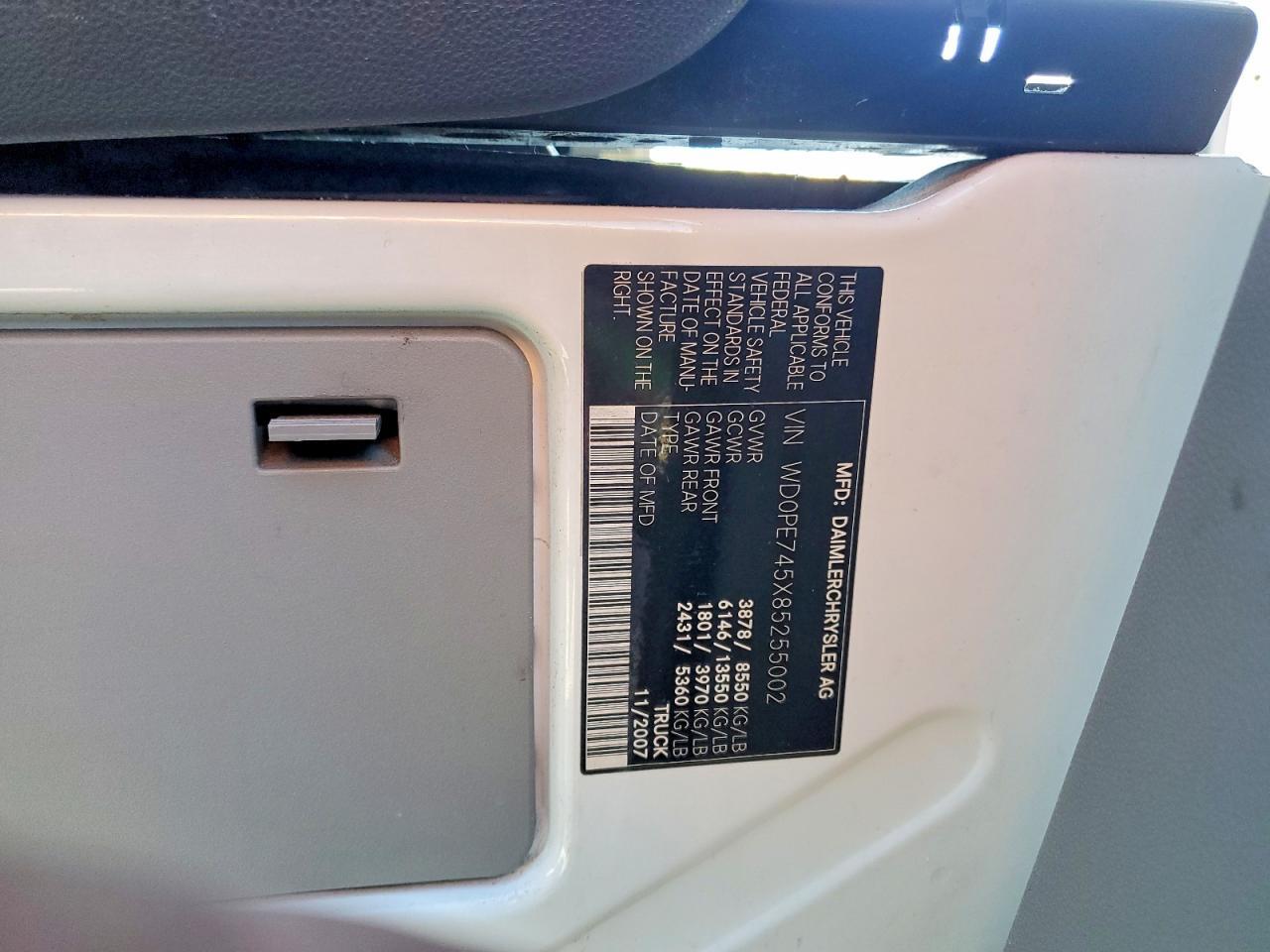 2008 Dodge Sprinter 2500