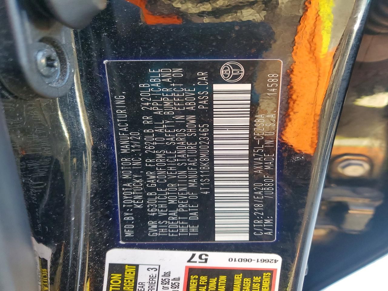 2021 Toyota Camry se