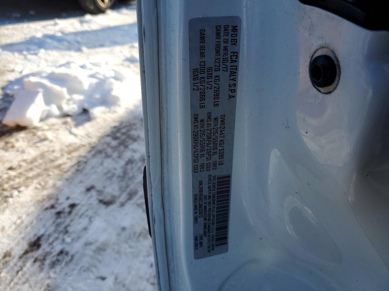 2018 Dodge RAM Promaster City Utility / Service Van