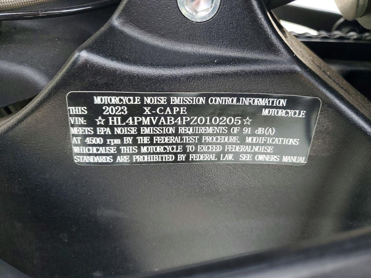 2023 Other Motorcycle X-Cape