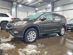 Salvage cars for sale from Copart Ham Lake, MN: 2015 Honda Cr-v exl
