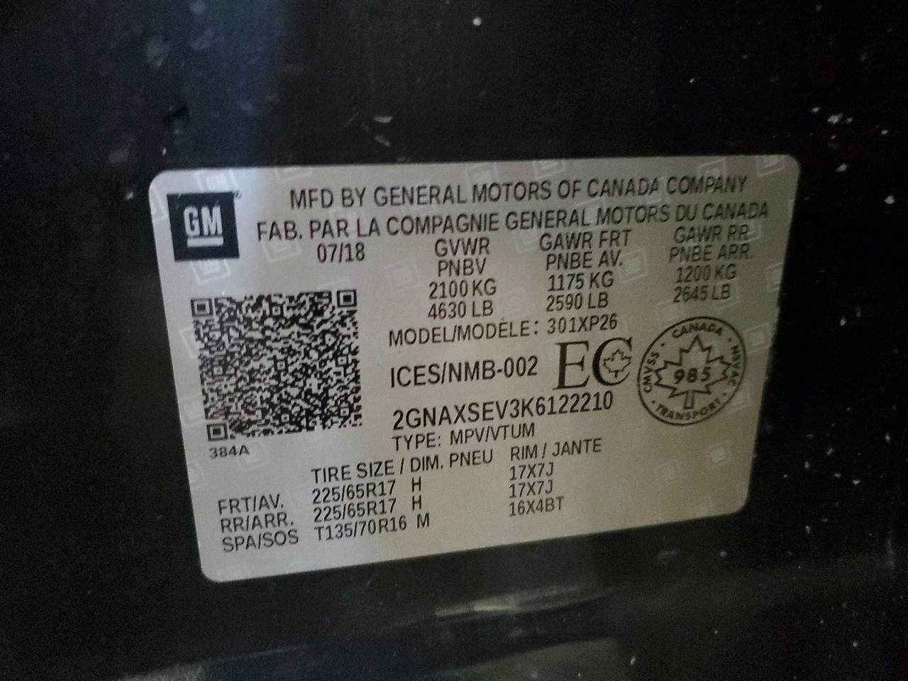 2019 Chevrolet Equinox ls