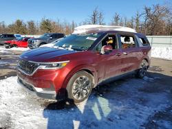 KIA salvage cars for sale: 2024 KIA Carnival ex