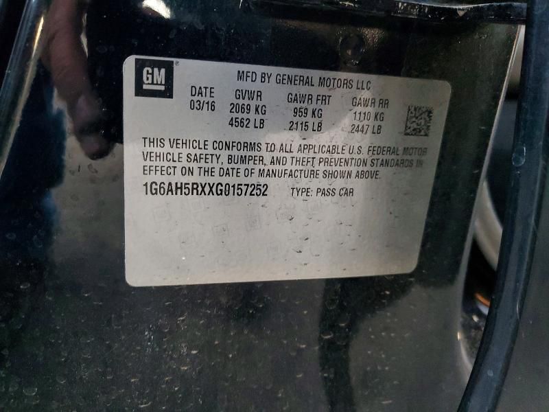 2016 Cadillac Ats Luxury