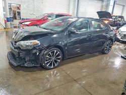 Salvage cars for sale from Copart Ham Lake, MN: 2017 Toyota Corolla l