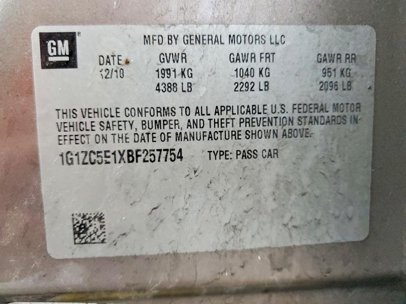 2011 Chevrolet Malibu 1LT