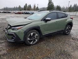 Salvage cars for sale from Copart Spanaway, WA: 2024 Subaru Crosstrek Limited