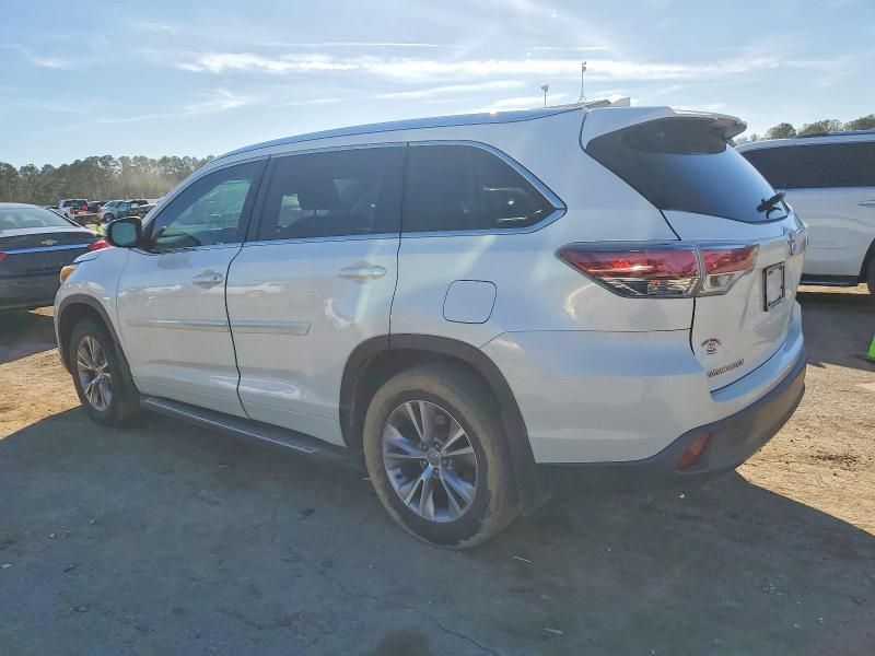 2015 Toyota Highlander xle