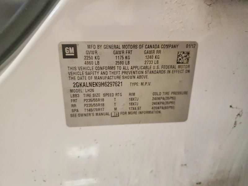 2017 GMC Terrain sle