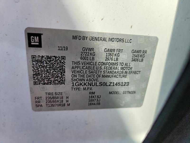 2020 GMC Acadia slt