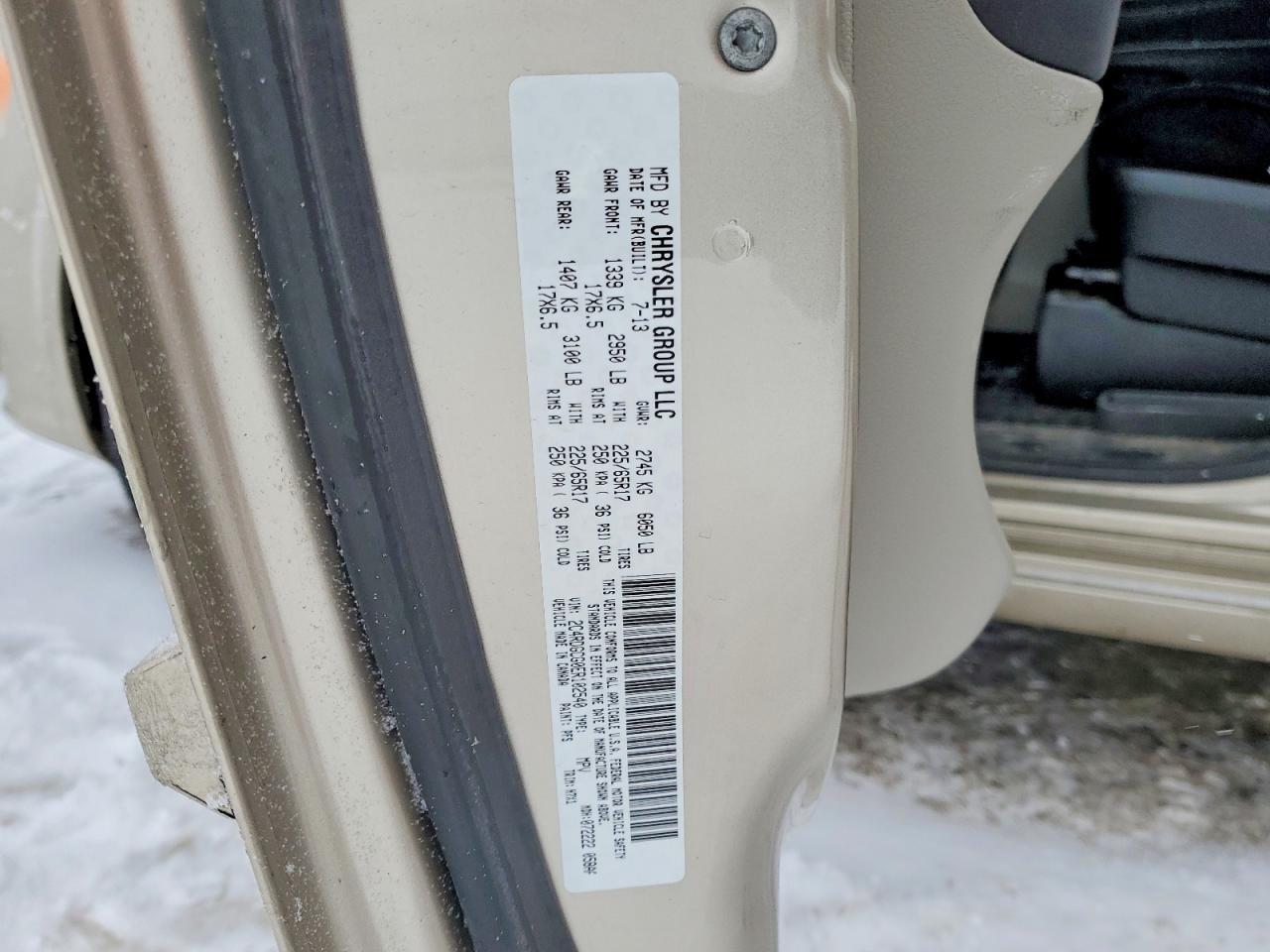 2014 Dodge Grand Caravan sxt