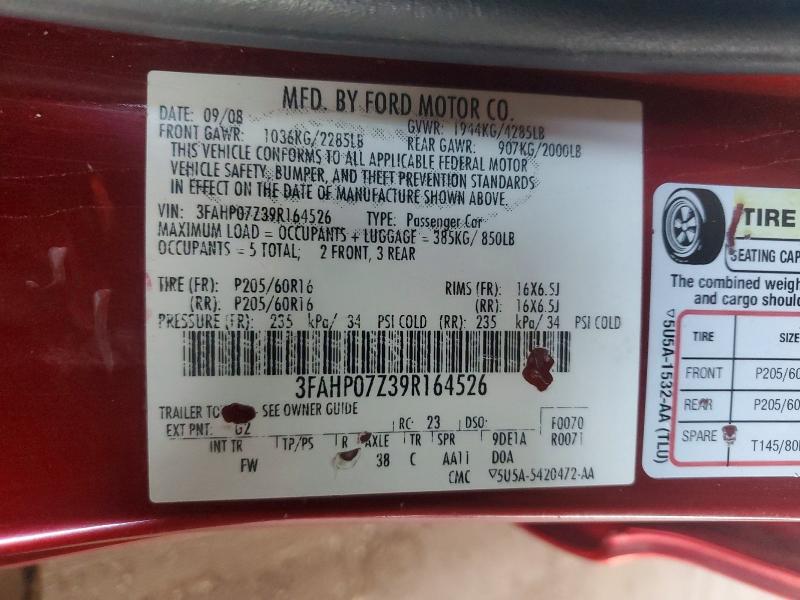 2009 Ford Fusion se