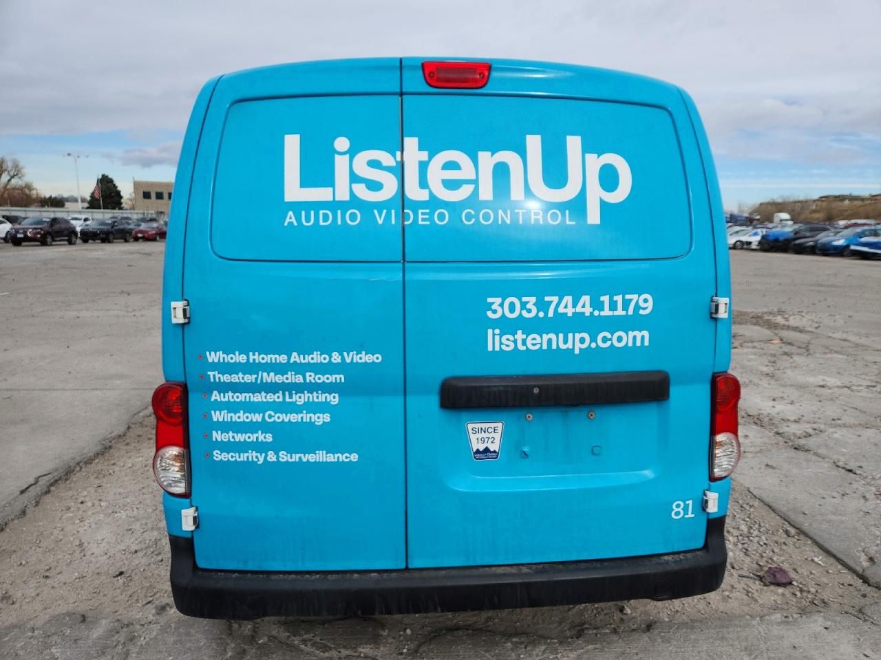 2020 Nissan NV200 Utility / Service Van