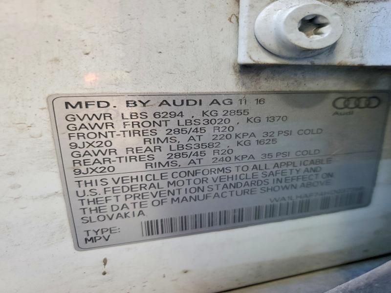 2017 Audi Q7 Premium Plus