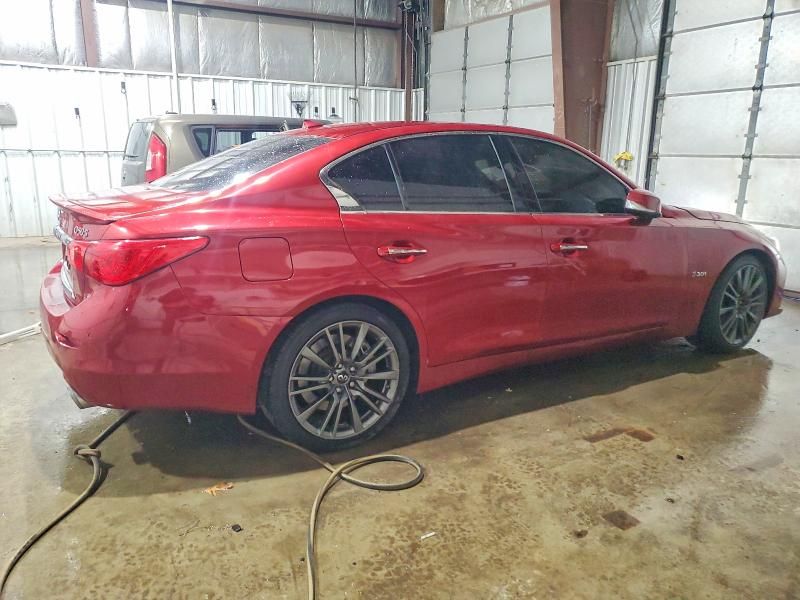 2016 Infiniti Q50 red Sport 400