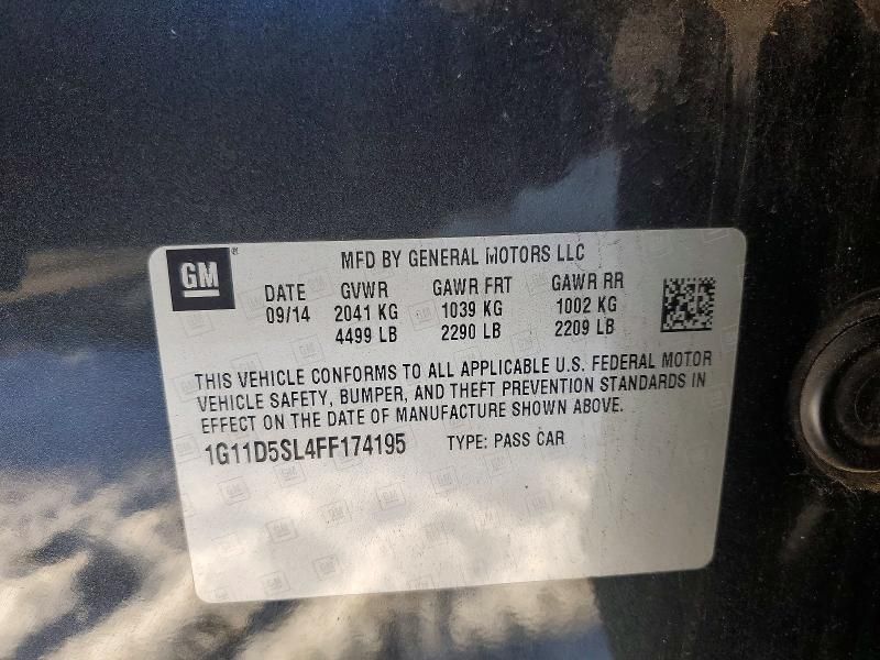 2015 Chevrolet Malibu 2LT