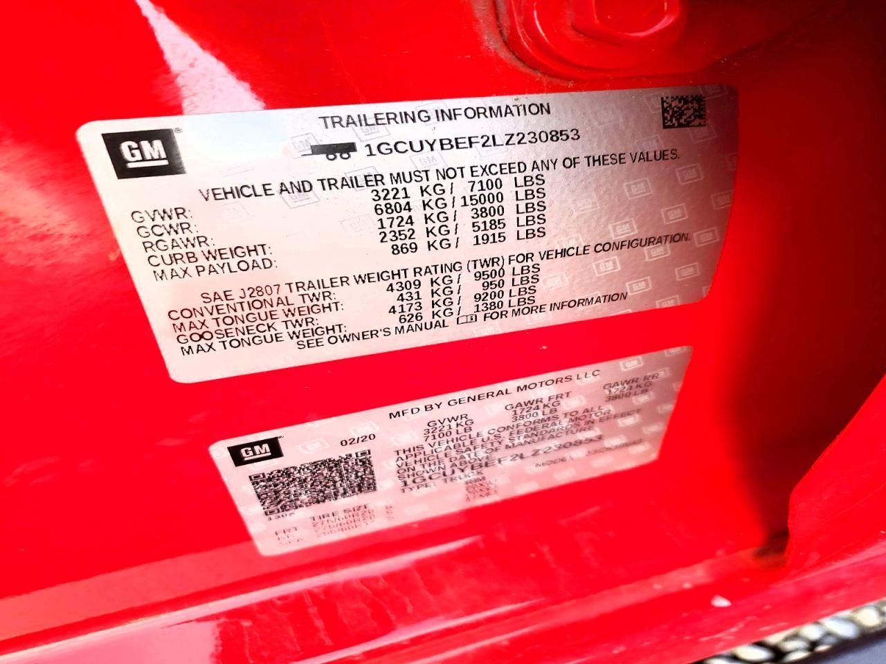 2020 Chevrolet Silverado K1500 Custom