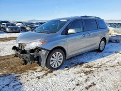 Salvage cars for sale from Copart Helena, MT: 2017 Toyota Sienna xle