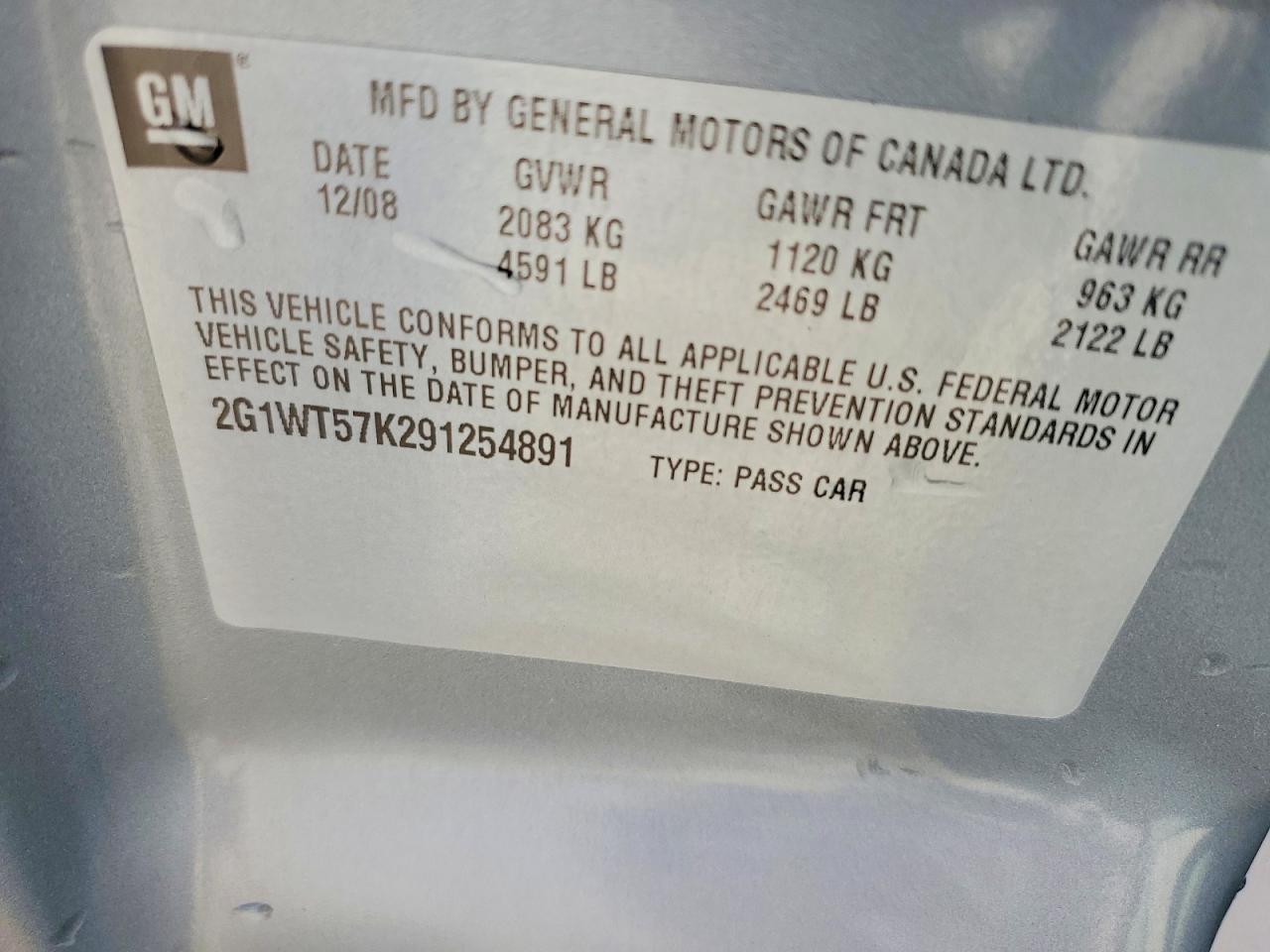 2009 Chevrolet Impala 1LT