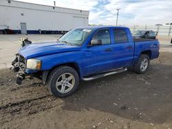 Dodge salvage cars for sale: 2007 Dodge Dakota Quad slt