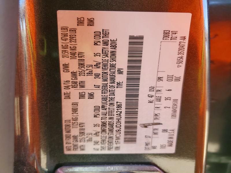 2017 Ford Escape Titanium