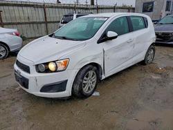 Chevrolet Sonic salvage cars for sale: 2016 Chevrolet Sonic lt