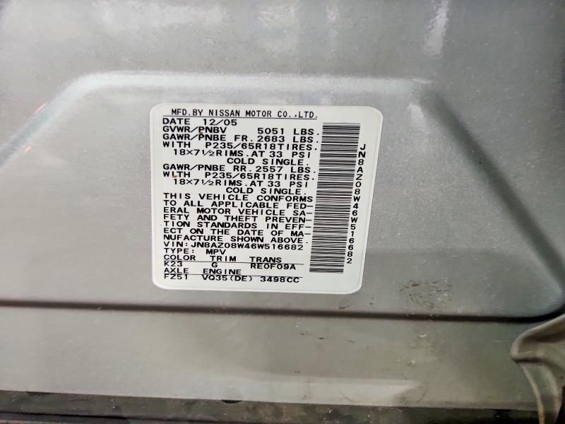 2006 Nissan Murano sl