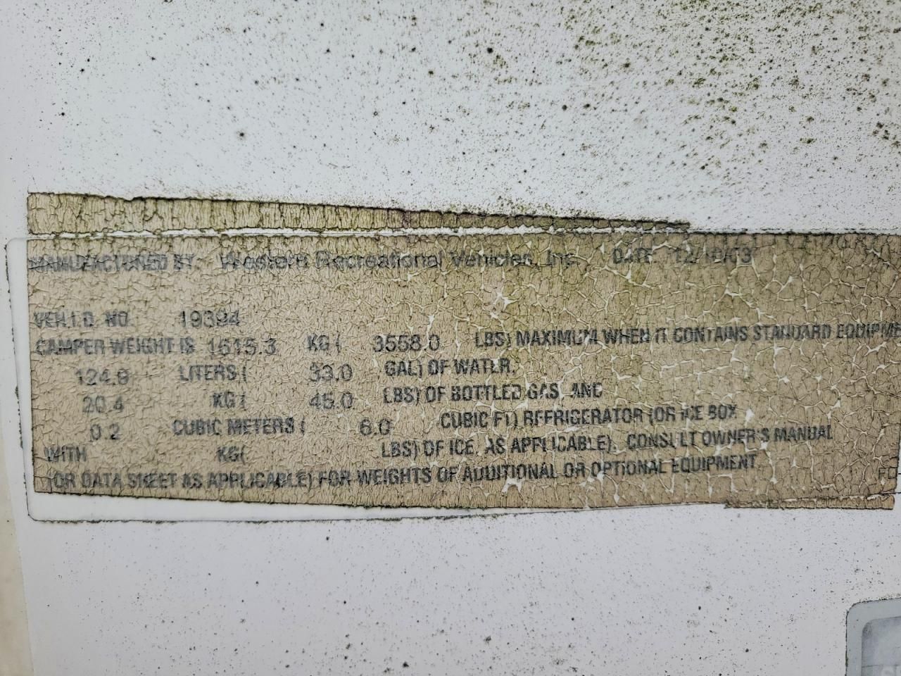 2004 Other 2004 'OTHER RV' Truck CAP