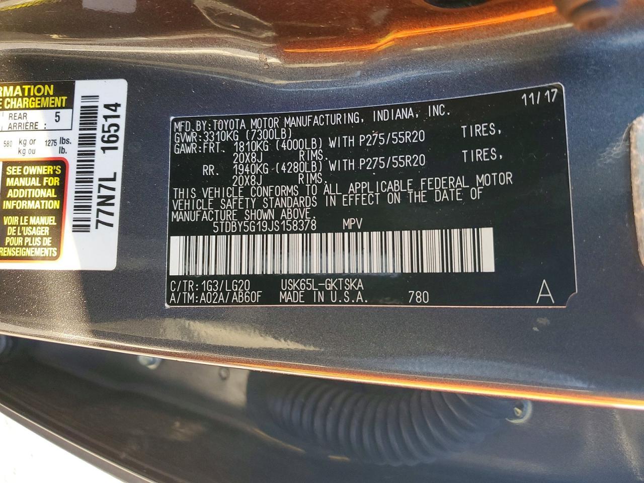 2018 Toyota Sequoia