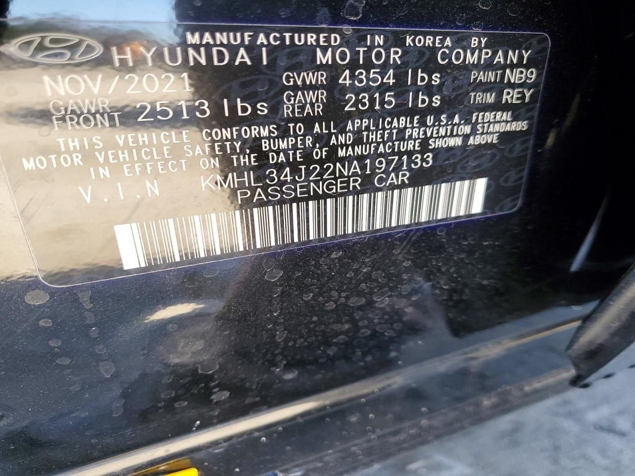 2022 Hyundai Sonata Limited