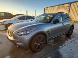 Salvage cars for sale from Copart Haslet, TX: 2017 Infiniti Qx70
