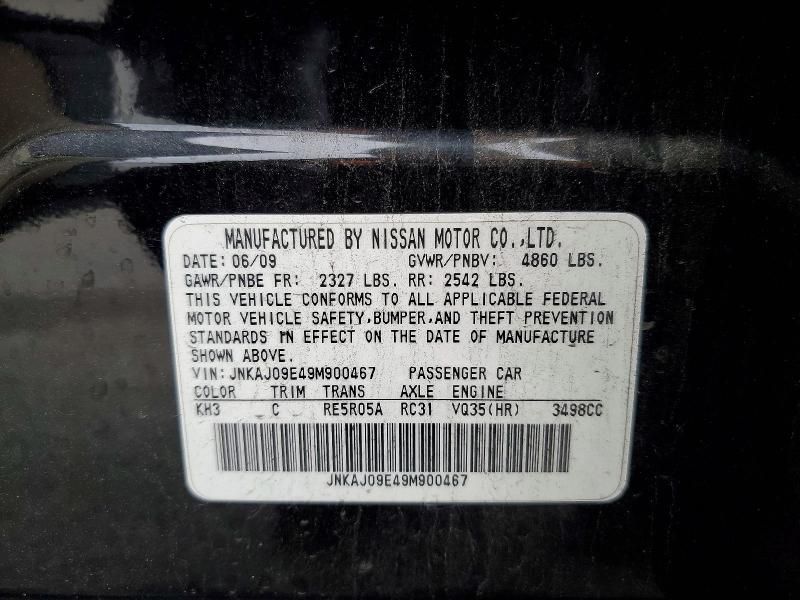 2009 Infiniti Ex35 Base