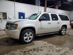 Chevrolet Suburban salvage cars for sale: 2012 Chevrolet Suburban K1500 ltz