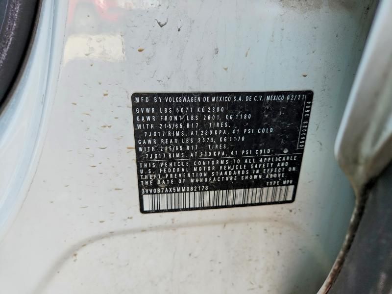 2021 Volkswagen Tiguan s