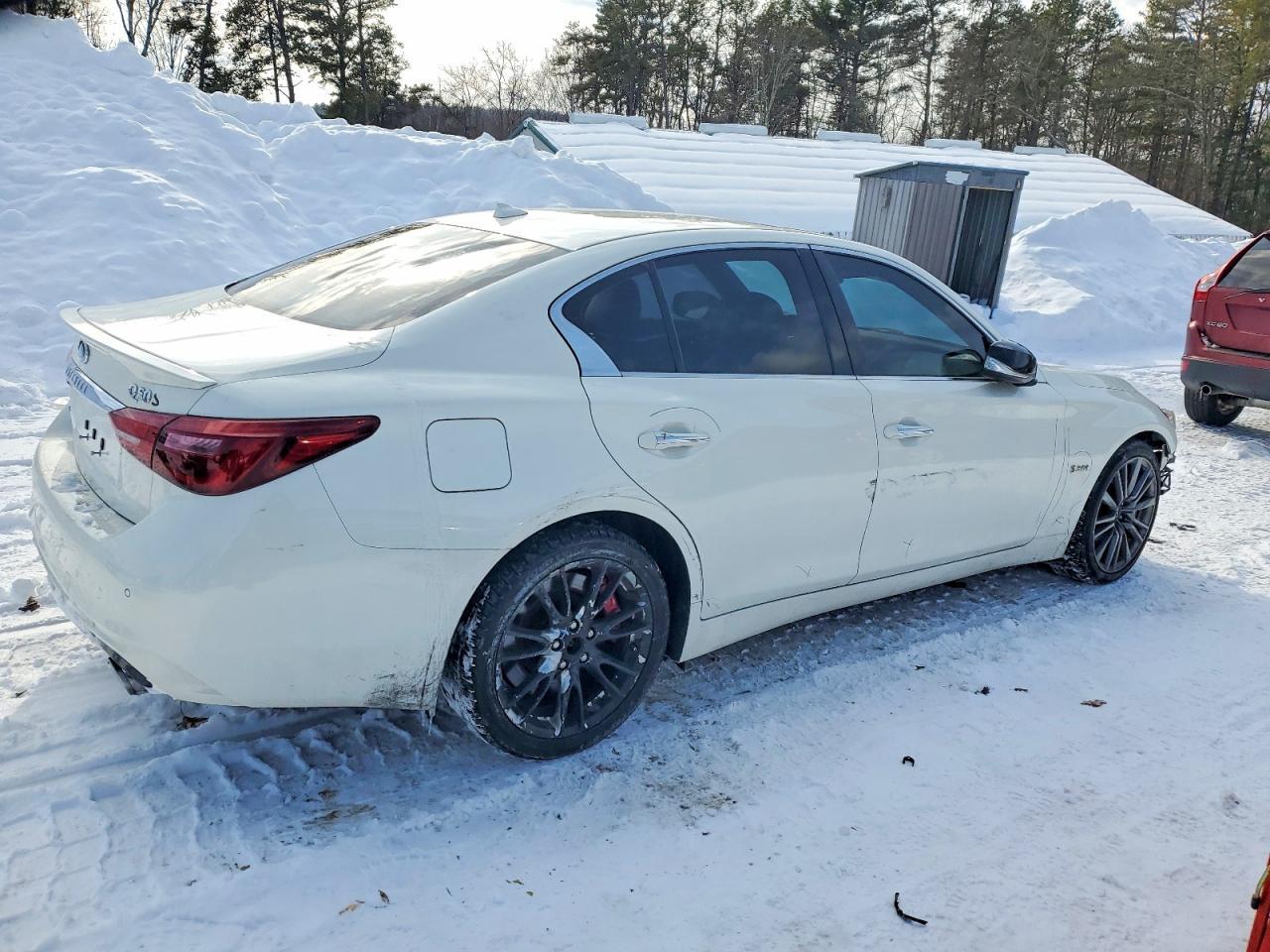 2018 Infiniti Q50 red Sport 400